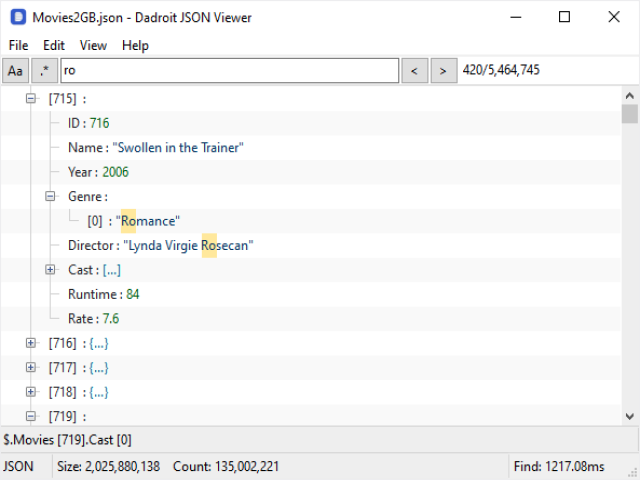 Dadroit JSON Viewer